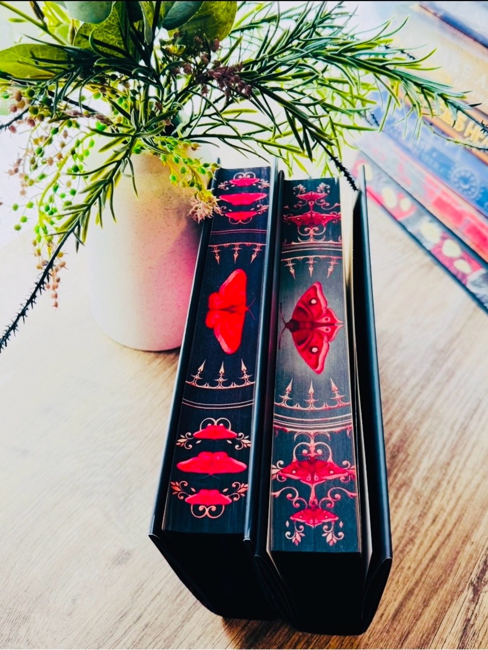 Fairyloot Exclusive Signed The Crimson Moth + Fairyloot Signed The Rebel Witch